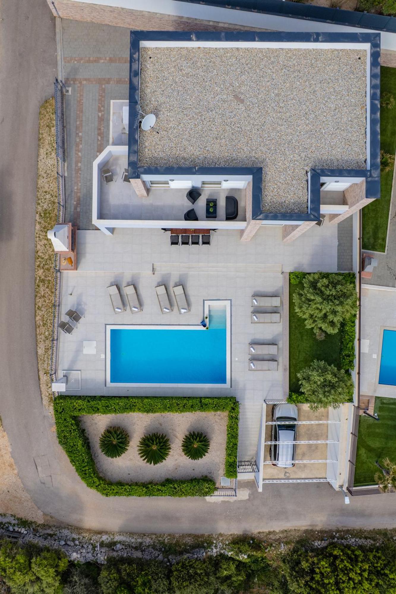 Villas Royal I With Private Pool Novalja Zewnętrze zdjęcie