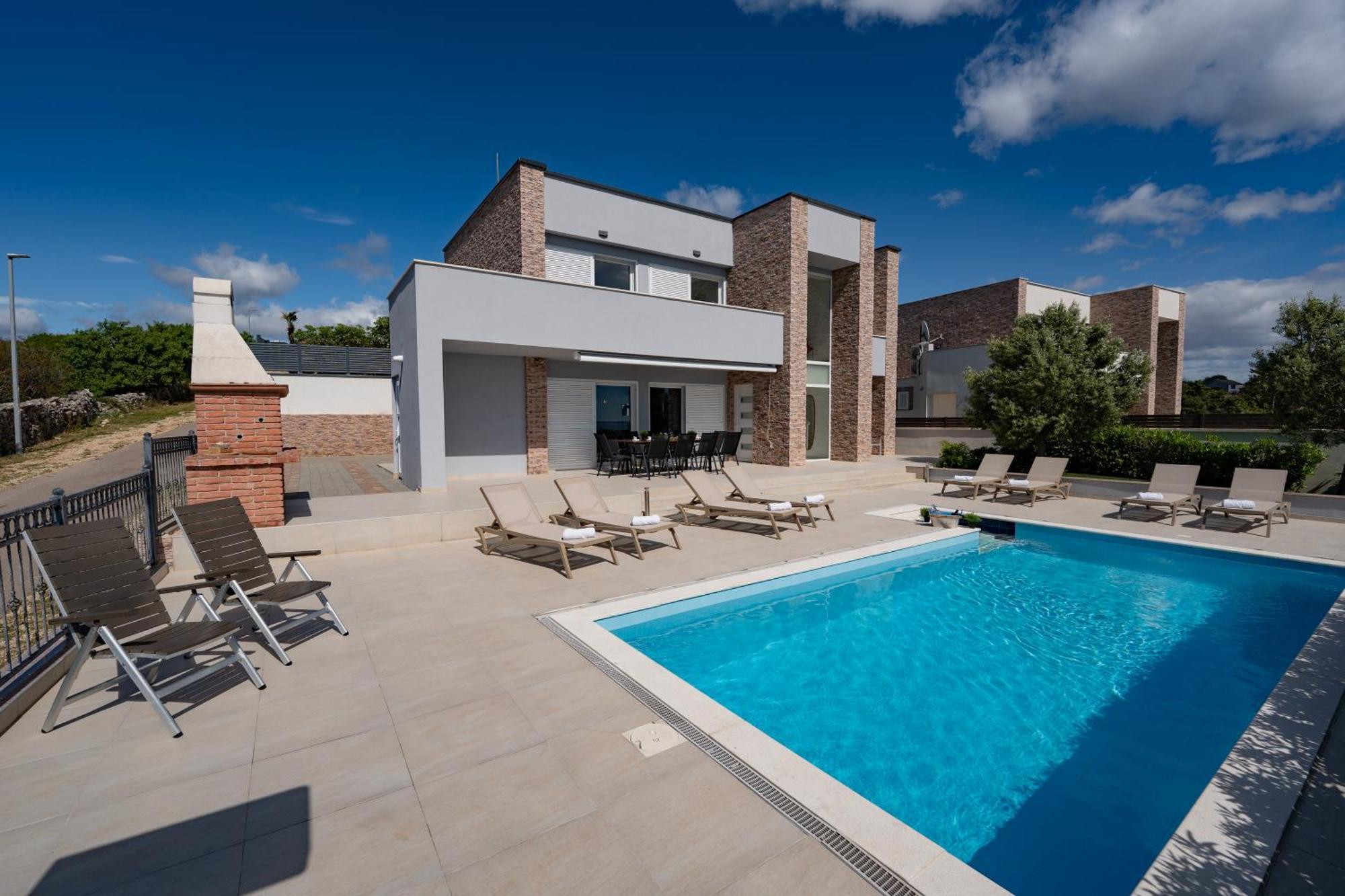 Villas Royal I With Private Pool Novalja Zewnętrze zdjęcie