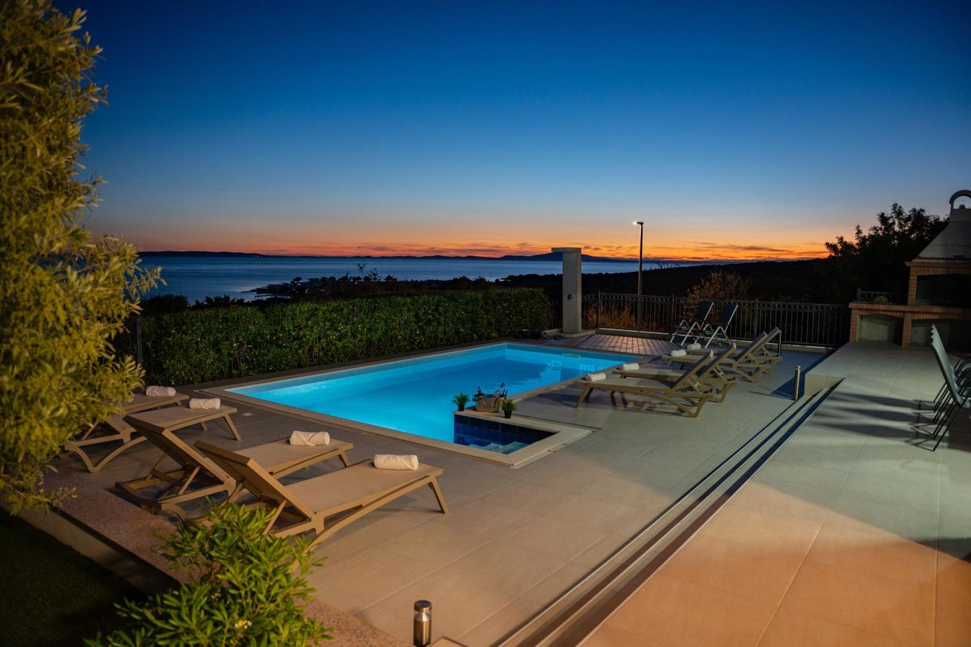 Villas Royal I With Private Pool Novalja Zewnętrze zdjęcie